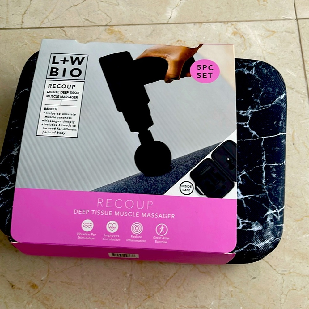 L+W Bio deluxe deep tissue muscle massager